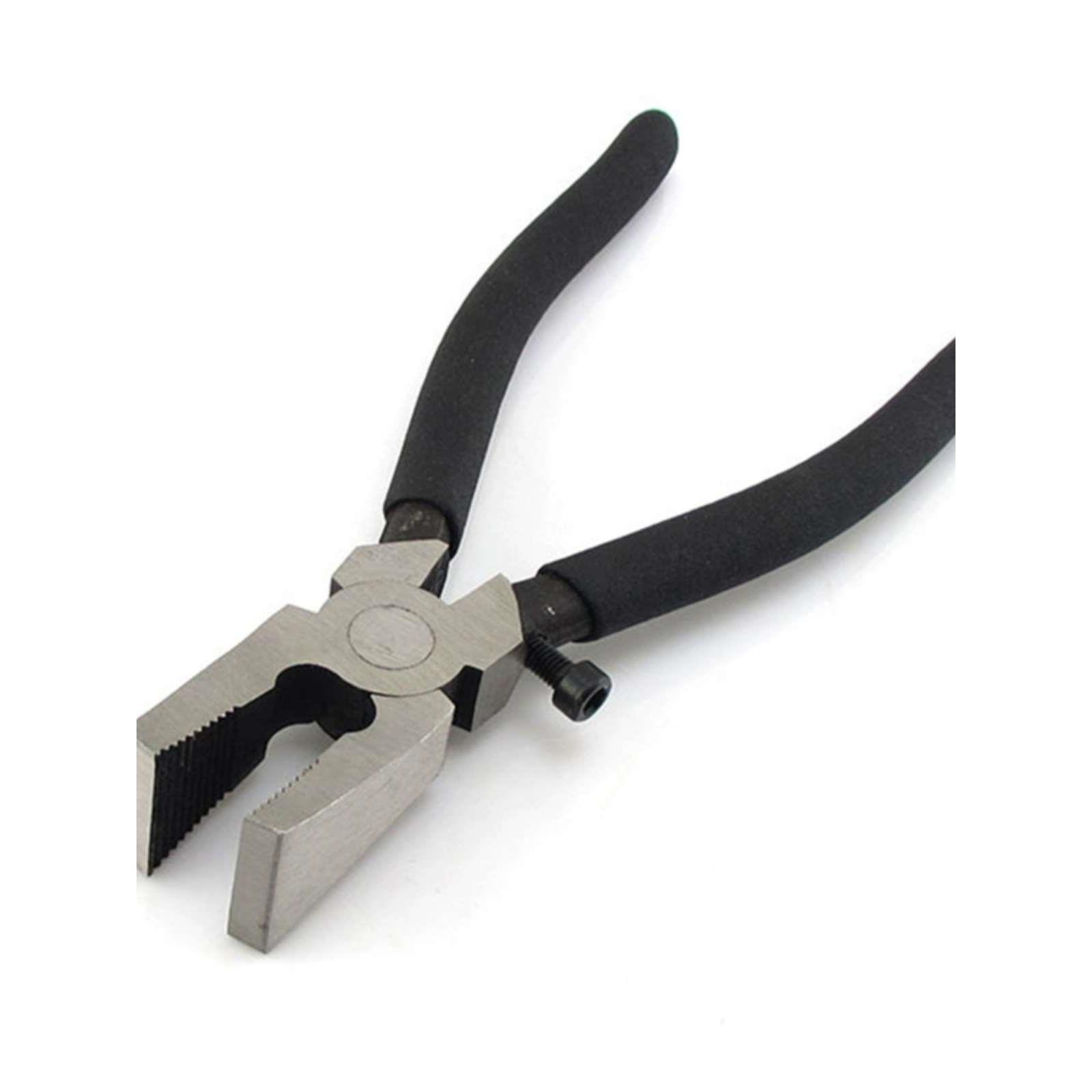 玻璃修边专用钳子玻璃钳子夹持辅助工具开界钳大力钳玻璃专用钳