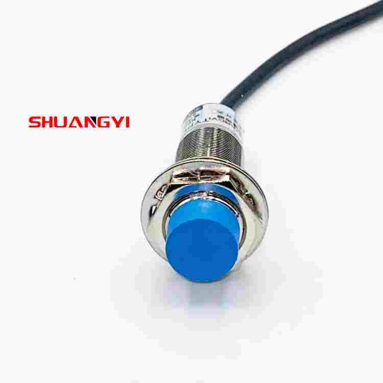 双奕M18电容式接近开关LJC18A3-B-Z/BX三线NPN PNP常开常闭12V24V