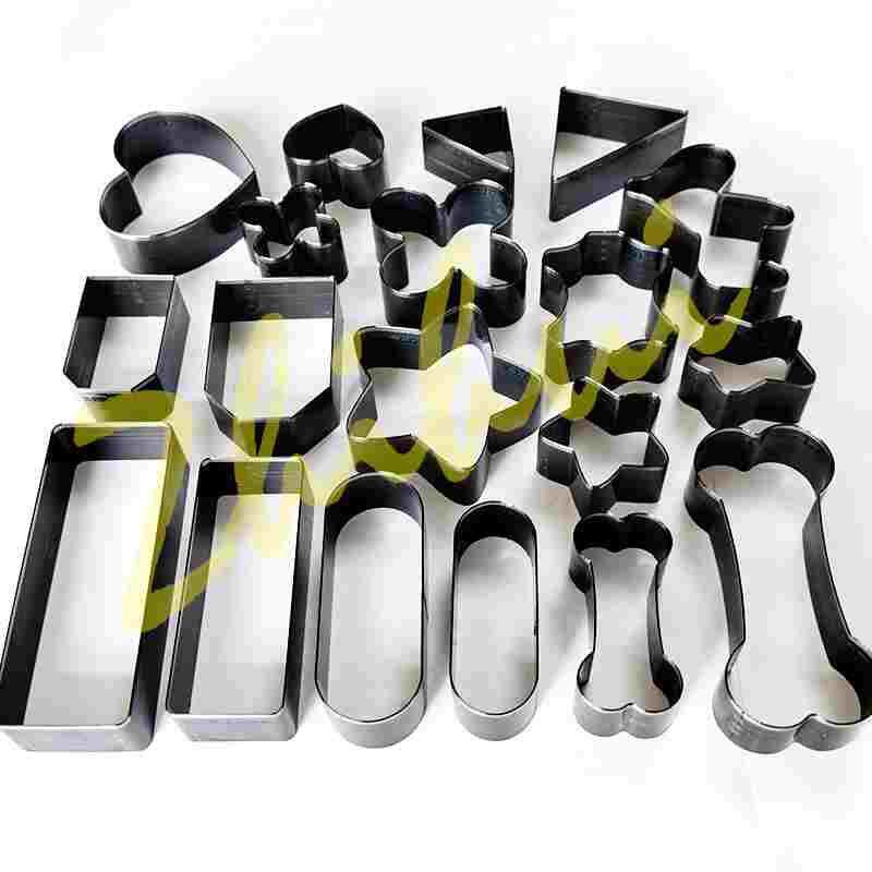 星星骨头心型刀模套装 手工DIY皮革皮具裁切刀不规则裁皮打孔模具