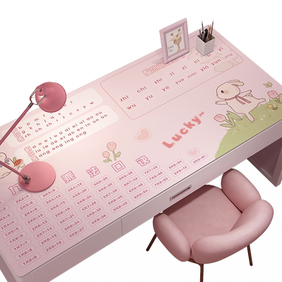 书桌垫子学生学习写字台儿童专用女孩课桌面保护防油防水电脑桌布