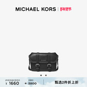两件折上折 男士 MICHAEL 奥莱 Cooper KORS 拼接翻盖斜挎包