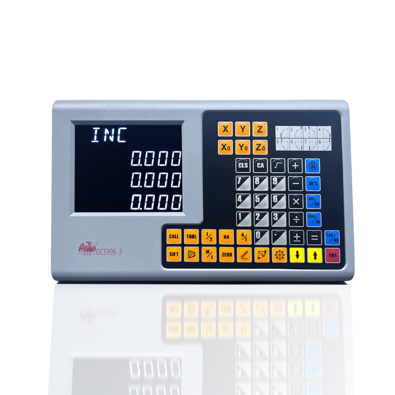 新款GCS906-2d/3d光v栅尺数显表高精度位移传感器铣床磨床车床通