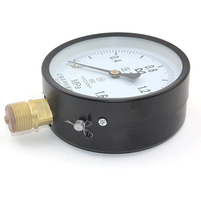 Y-100径向压力表 真空负压表普通压力表0-0.6/1.0/1.6/2.5/4/6Mpa