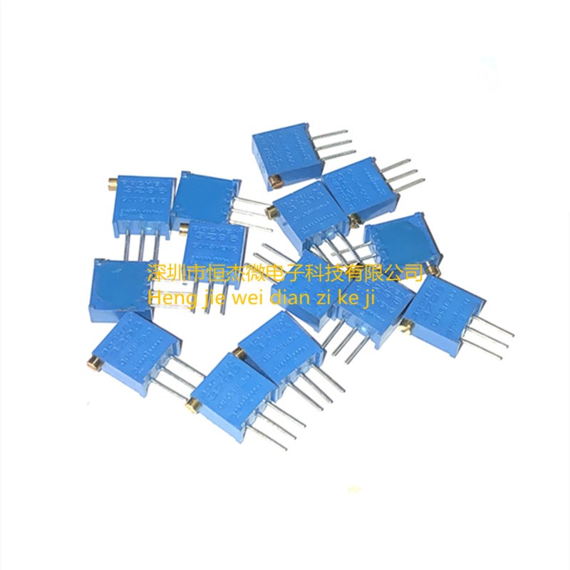 3296W-103 203 503 10K 顶调多圈可调电位器 1K2K50K100K500K1M