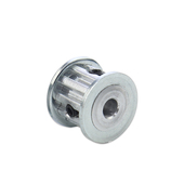 同步轮同步带轮皮带轮 铝合金 齿外径25.36 XL16齿 两面平无台阶