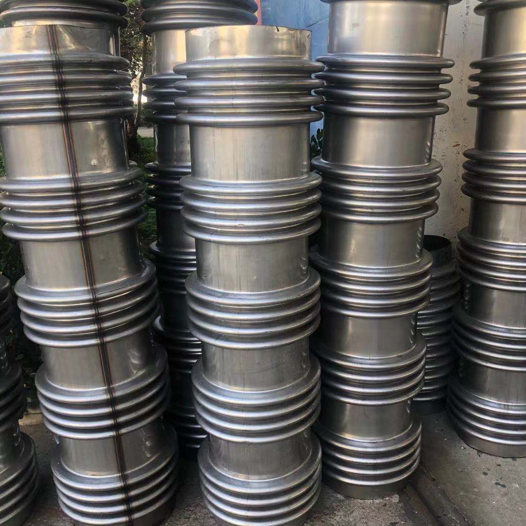 不锈钢补偿器304真空拉杆管dn100/150/200金属法兰式膨胀节伸缩节