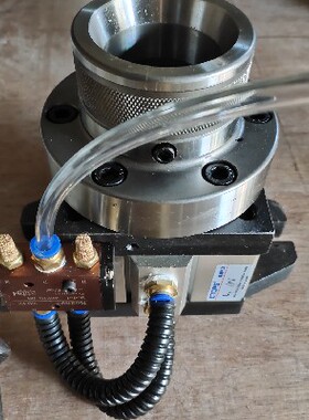 40夹坐 手动快速夹座 产品攻牙钻孔通用弹性夹头气动底座固定夹具