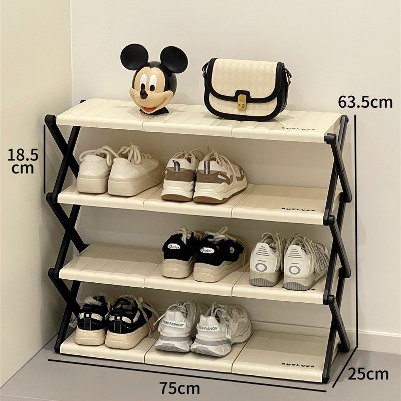 家用入户门折叠鞋架简易门口多层大容量2024新款鞋柜收纳神器架子,个性定制/设计服务/DIY,明信片定制,淘宝优惠券,粉丝福利购,淘宝优惠卷