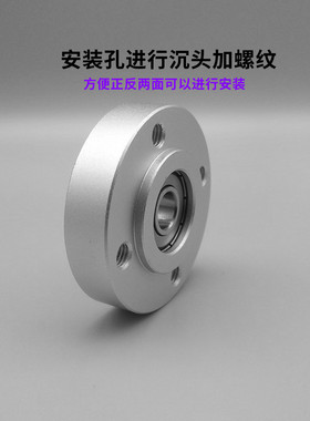 带扣环嵌入型圆法兰带座单轴承座组件固定座BARR BFJ01 BGRRB6200