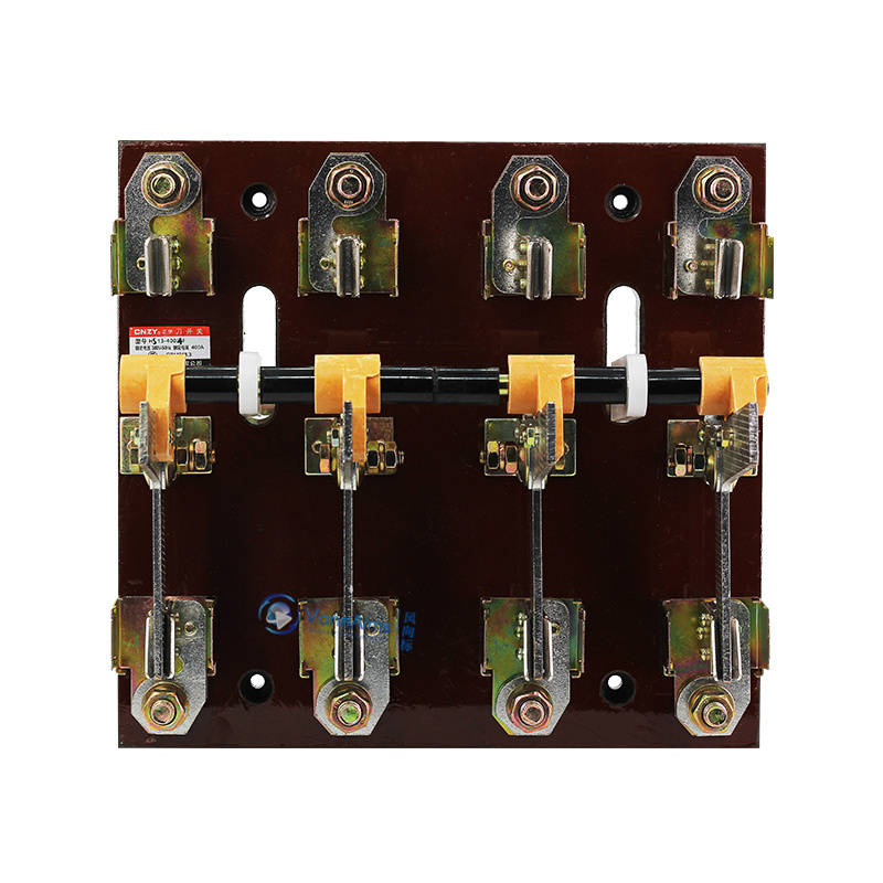 HS13BX-400/41刀开关 三相四线四极双投旋转400A倒顺隔离闸刀开关