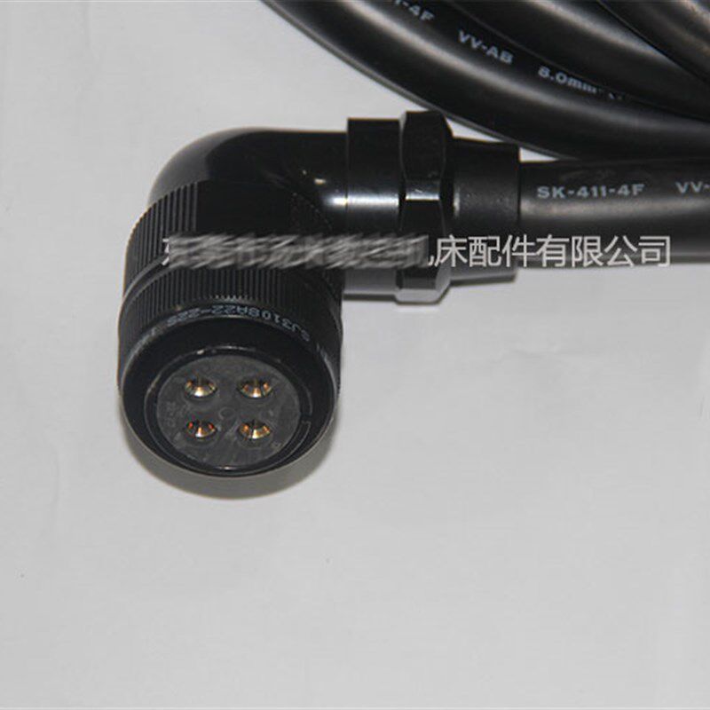 F06B-0001-K016#4.5M原装fanuc发那科伺服动力线进口弯头接头现货