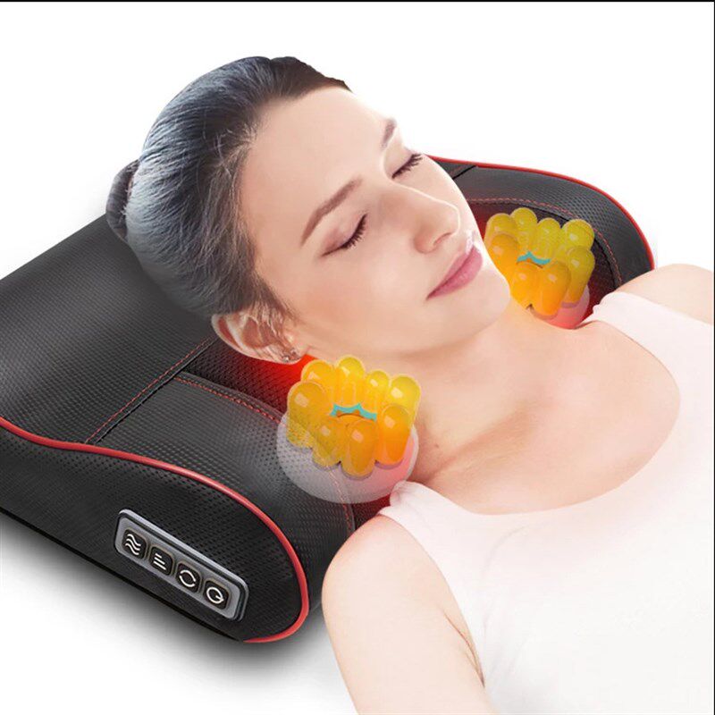 肩颈椎按摩器颈部腰部肩部脖子z背部电动护颈仪按摩枕头多功能全,个人护理/保健/按摩器材,颈椎按摩器/枕,淘宝优惠券,粉丝福利购,淘宝优惠卷