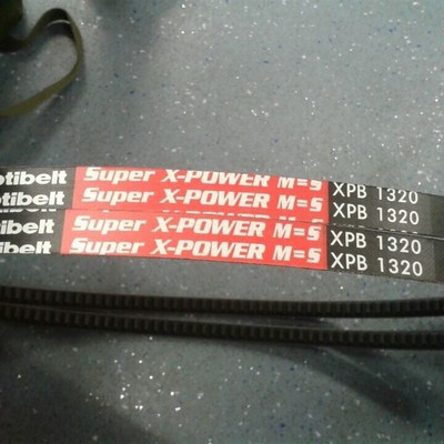 德国欧皮特红标optibelt sutper x-power M=S XPB1600空压机皮带
