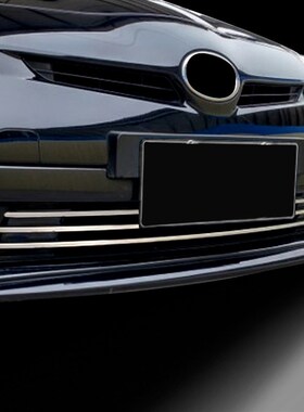 适用于09-15款丰田普锐r斯PRIUS 30系中网饰条前杠雾灯亮片改装饰