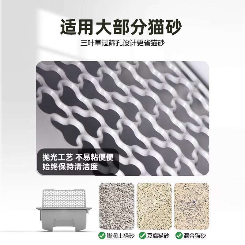 聚宠全自动猫砂盆除臭智能清理猫咪厕所半封闭式铲V屎机超大号电