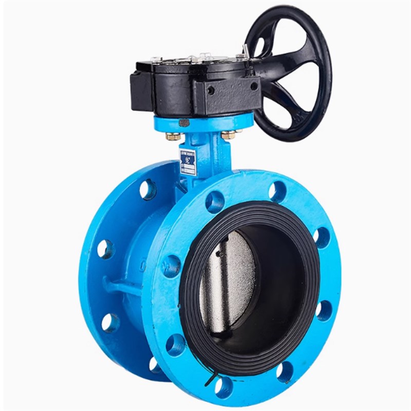 D341X-10/16Q涡轮法兰式蝶阀软密z封手动蝶阀DN50 65 80 100 150