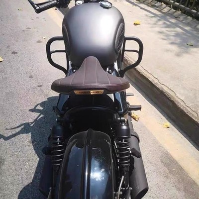 适用长江Bobbiem 700 bobber长江改装护杠 保险杠发动机保护杠