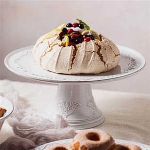 韩国直邮Victoria意大利产手工陶瓷高档餐具U雕花碗盘碟子杯子