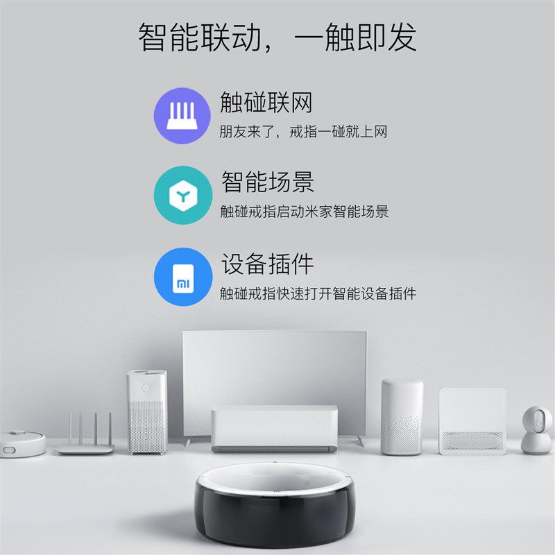 R5智能戒指IC卡 适用ALLINONEPC接触式CXPU卡挂件