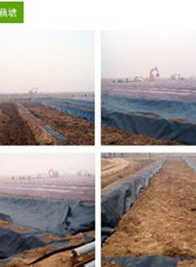 黑色防渗塑e料薄膜养殖膜鱼塘专用地膜鱼J池防水布藕池膜防护土工