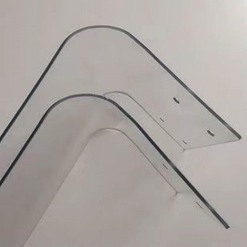 透明热弯成形加工耐力板塑料热弯加工pc板弧形T半圆pc板供应