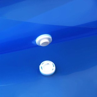 海斯迪克gnjz-1171透明塑料A4D按扣文件袋定制广告印刷档案袋18丝