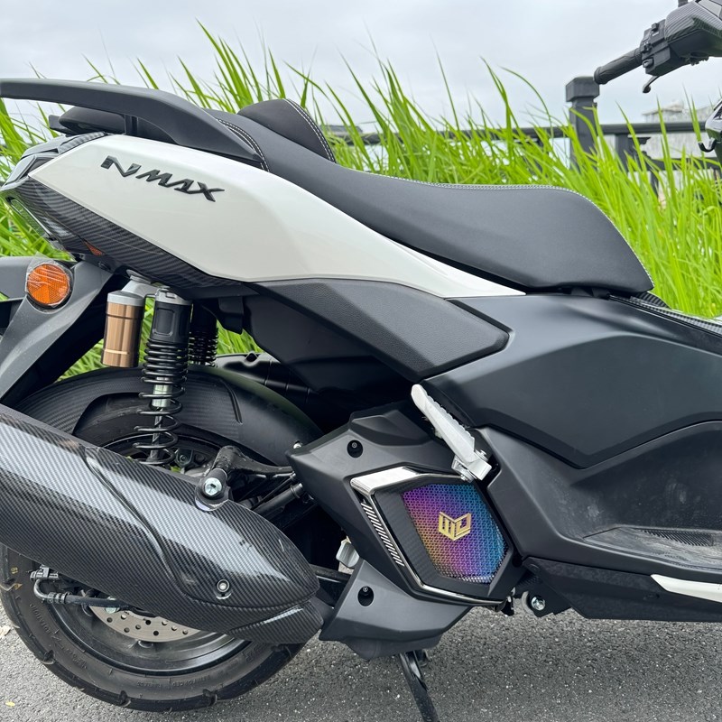 适用2025款雅马哈NMAX155水箱盖 水箱保护罩炫彩水箱网Z 不锈钢质