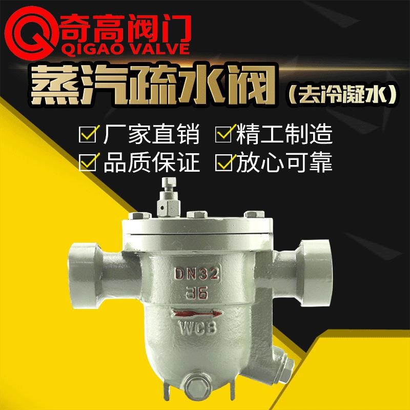 自由浮球式疏水阀CSk11H-16C铸钢内螺纹丝扣疏水阀DN20/25/32/40