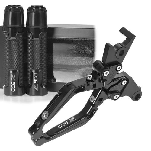 川崎Z900 17-19年 摩托车 铝合金改I装牛角离合刹车手把胶握把配