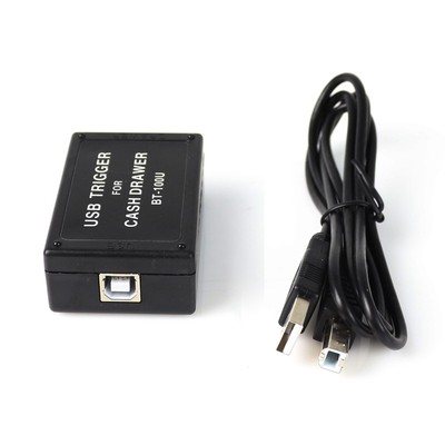 收银钱箱热键软件jk 钱箱驱动盒 收银箱带锁 热键开钱箱 钱箱控制