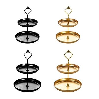 Detachable Cake Stand tEuropean Style 2 Tier Pastry Cupcake