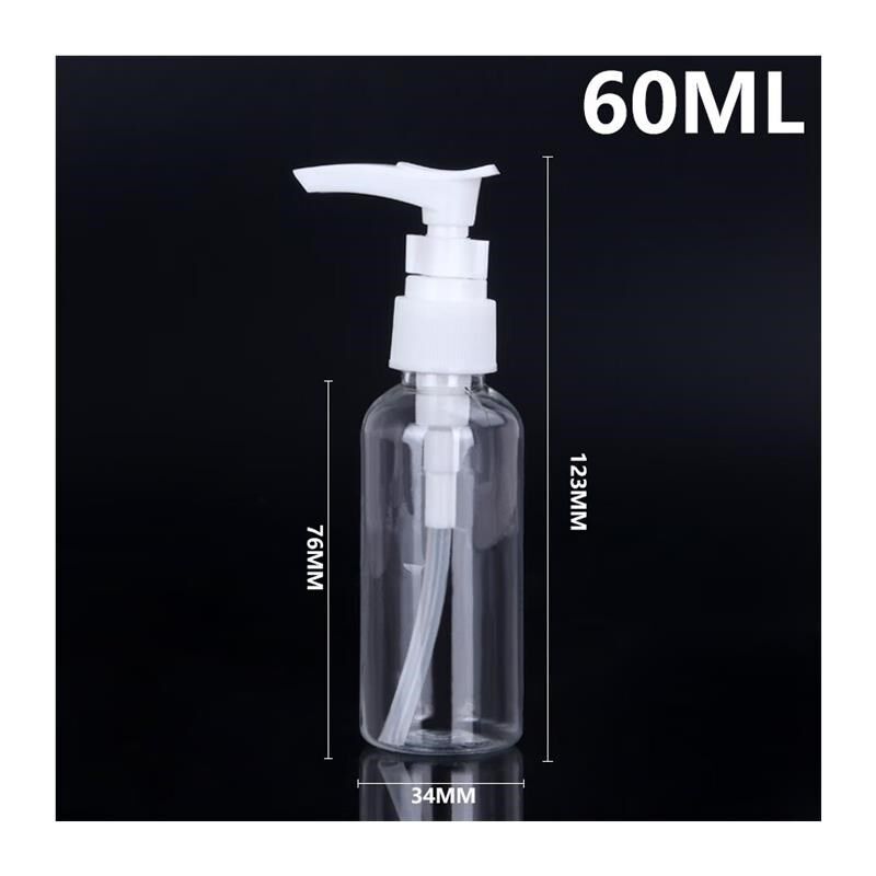 透明塑料瓶pet带盖密封液体分装瓶样品小药瓶G空瓶30/50/80/100ml