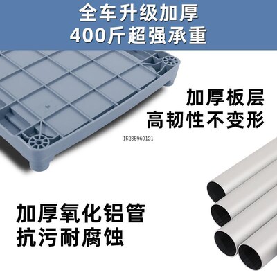 歺传菜食堂塑料手推车酒r店收碗车送餐车饭店餐车撤收移动商用三