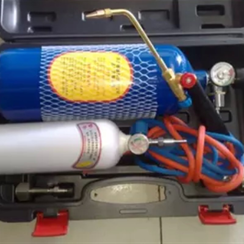 上海申桥b便携式焊枪2升小型氧气焊炬成都空调冰箱维修焊割工具