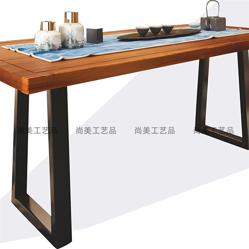 创意简约金属桌腿j桌子腿支架时尚桌脚书桌支架办公桌腿五金家具