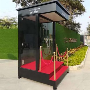 房地产售楼部岗亭楼盘开s业活动岗亭企业形象岗亭户外保安站岗亭