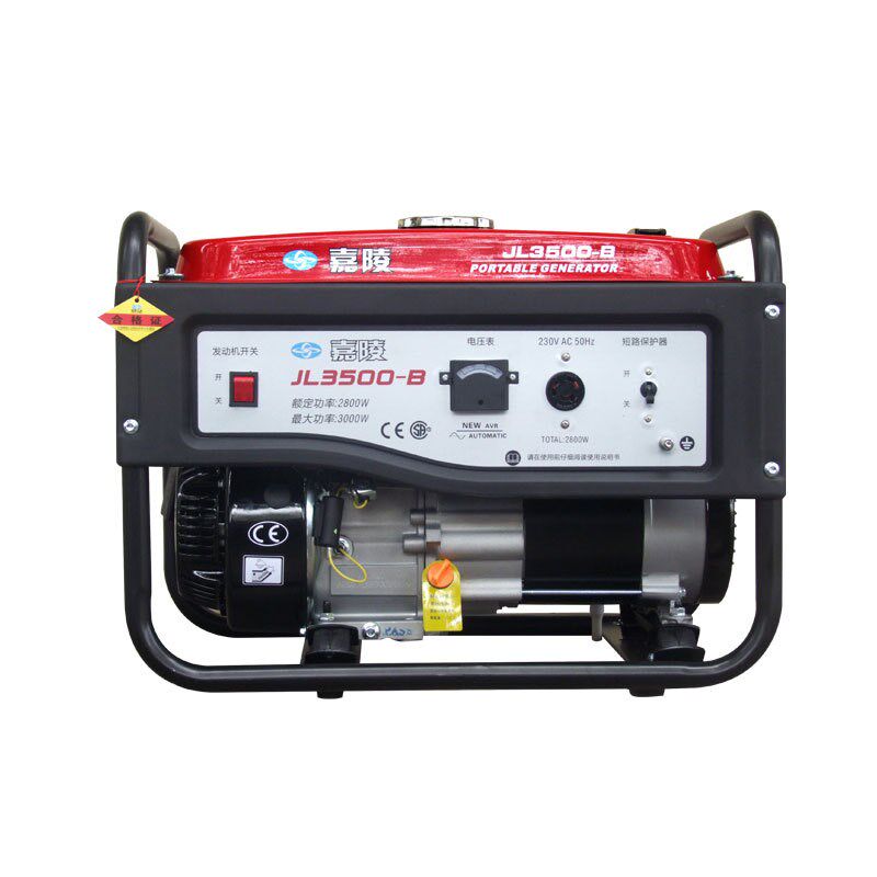 重庆嘉陵3KW家用小型汽油发电机 3千瓦M单相电动全铜汽油发电机