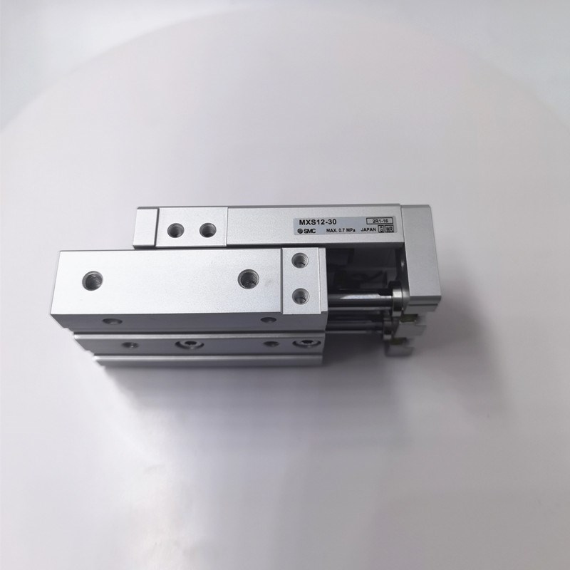 SMC滑台气缸MXS16/MXS20/MXS2v5-10-20-30-40-50-75-100 A AS B A