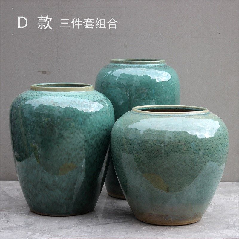 创意客厅三件套玄关桌面电视柜干花装饰L品花瓶摆件陶瓷花瓶插花,鲜花速递/花卉仿真/绿植园艺,花盆,淘宝优惠券,粉丝福利购,淘宝优惠卷