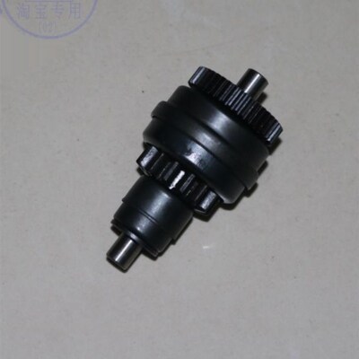 适用铃木小海豚QS110T-3丽至UZ过桥齿轮马达头乐至SUR110起动齿轮
