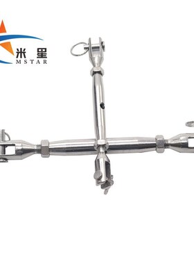 米星MSTAR304不锈钢闭体花篮螺丝花蓝螺栓拉紧器紧绳封闭.花蓝M12