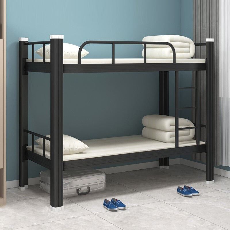 学生公寓床铁架床上下铺铁床工地员工宿舍双层床高低床成人床