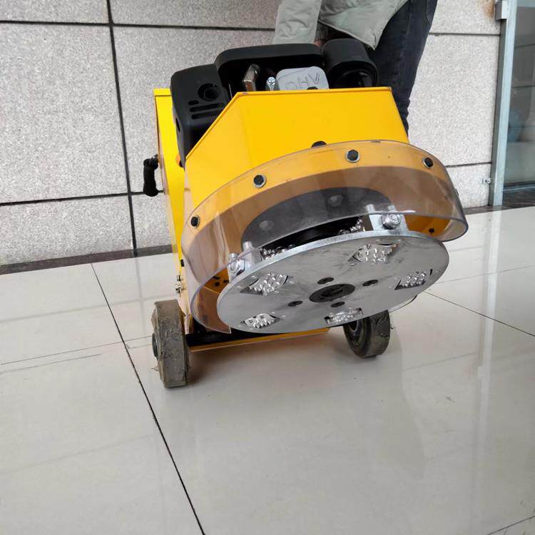 热熔冷喷旧标线清除机水泥沥青地面标线打磨机手扶小型除线机