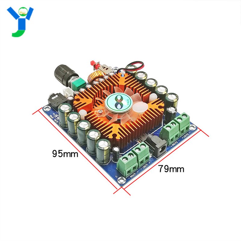 TDA78d50数字功放模块四声道4*50W车载HIFI发烧级高保真XH-M521