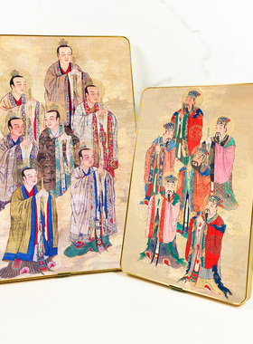 北斗星君神像画摆台挂墙相框画 南斗真君佛龛家用摆件壁画装饰画