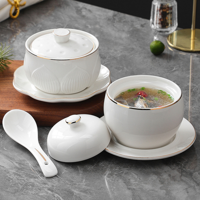 陶瓷隔水炖炖盅商用小炖盅