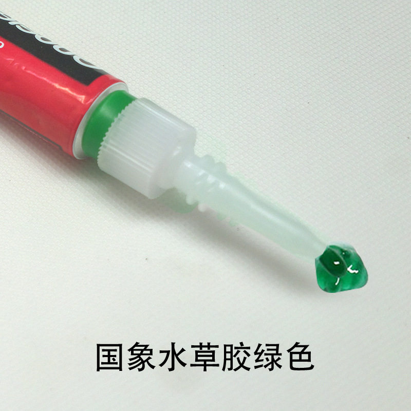 厂家批发莫斯水草胶骨架胶粘沉木珊瑚杜鹃根石头速干胶可水下操作