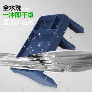 饰用品配 25新e款 极氪009中控屏幕后储物盒置物硅胶收纳盒内装