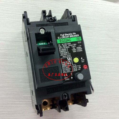 全新原装正品日本富士FUJI 漏电断路器 EG32AC 2P 5A