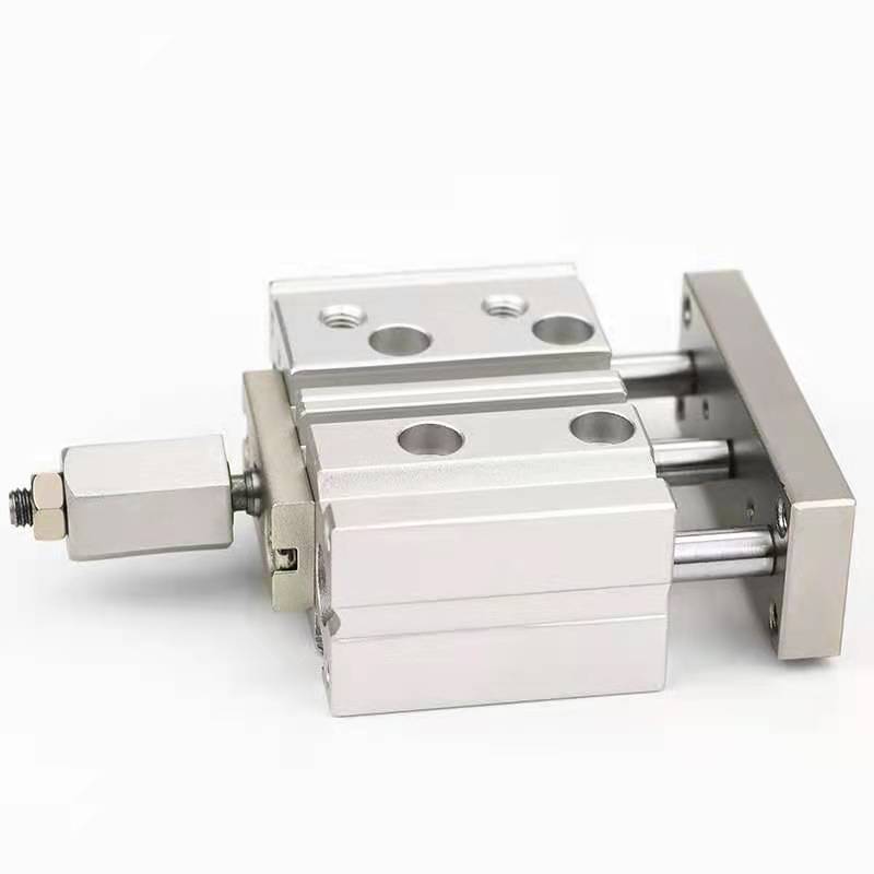 MGPMJ三轴三杆气缸可调行程带导杆12/16/20/25/32/40-10/20/25/30